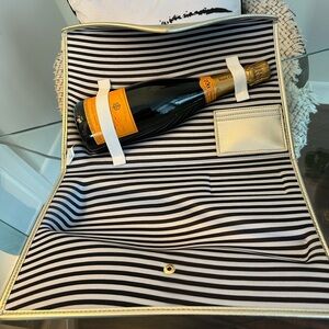 Champagne clutch from Neiman Marcus. NWT